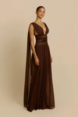 Arcina Ori RAMONA DRESS CACAO for rent on The Volte - image 3