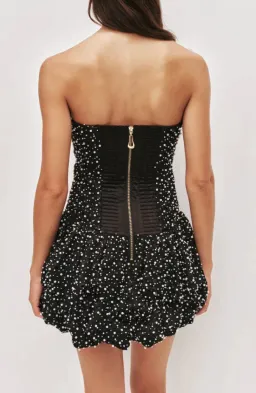Regina Pearl Mini Dress | Size 6 for rent on The Volte - image 4