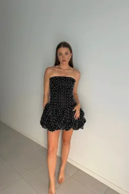 Regina Pearl Mini Dress | Size 6 for rent on The Volte - image 1