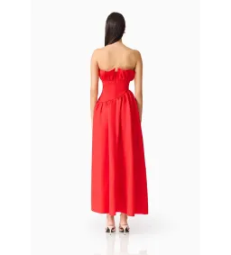 Elliatt Laurel Sleeveless Maxi Dress In Red Size XS/AU6 for rent on The Volte - image 2