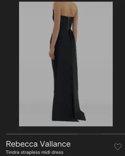 Rebecca Vallance Tindara Black Midi size 14 for rent on The Volte - image 2