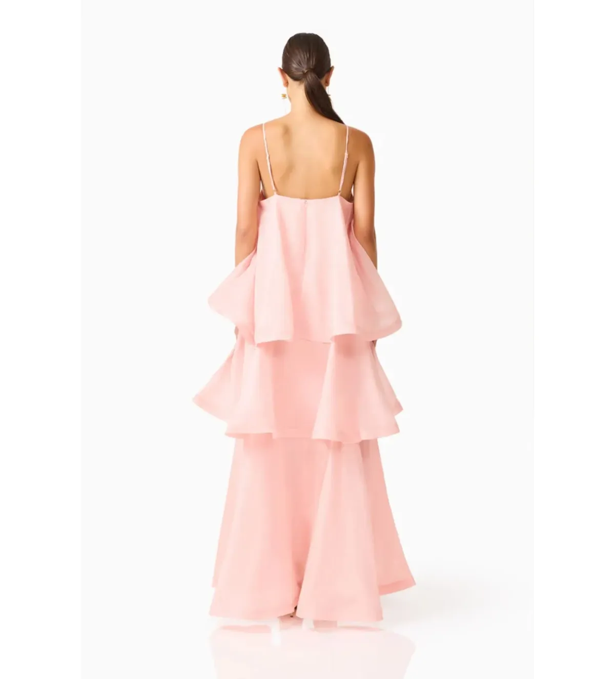 Elliatt Swallowtail Day To Night Maxi Dress In Pink Size XS/AU6 - Image 3