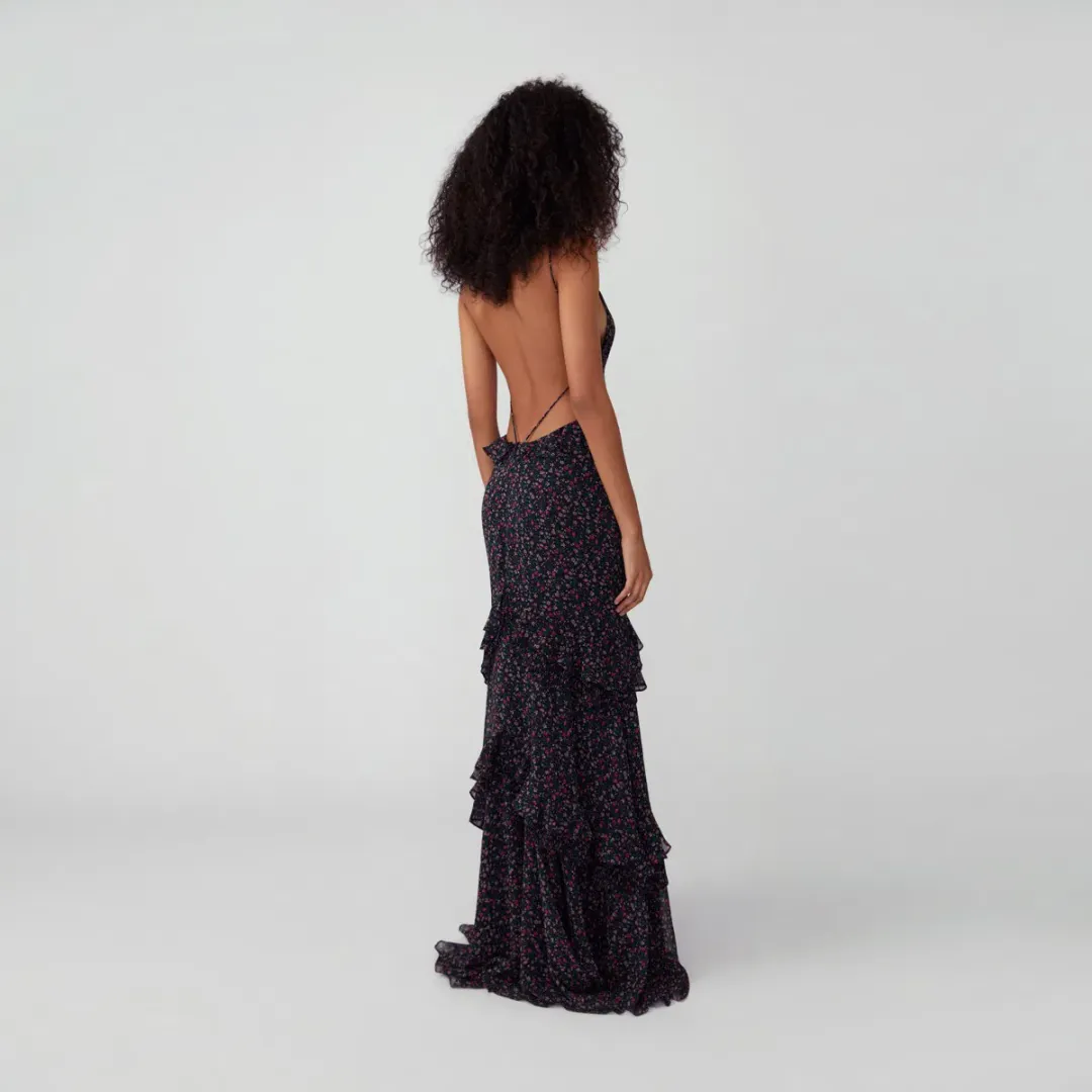 Fame & Partners St Germain Floral dress for rent on The Volte - main image