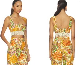 ALEMAIS Lana Bralette and Flare Pant Set Size 10 for rent on The Volte - image 2