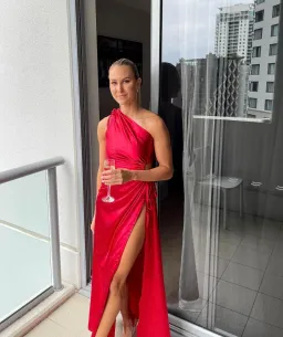 Sonya Moda Nour Red dress for rent on The Volte - image 2