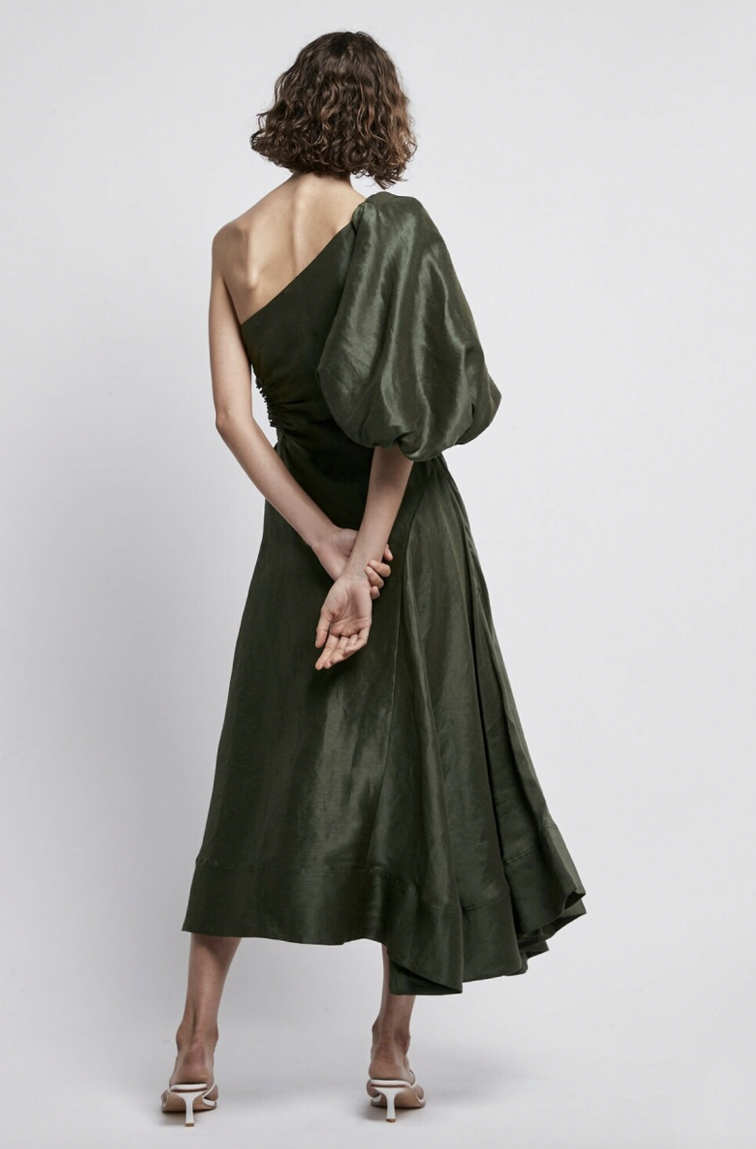 AJE CONCEPT DRESS- BONSAI GREEN for rent on The Volte - main image