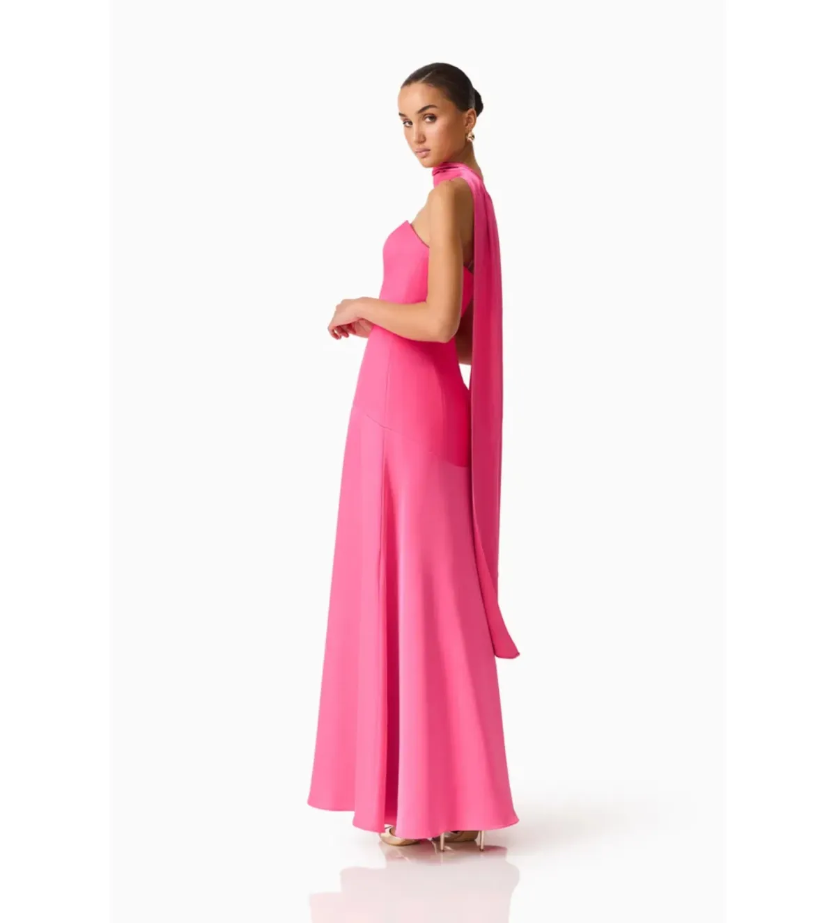 Elliatt Noralyn Strapless Gown in Pink Size XS/AU6 - Image 2