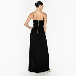 Manning Cartell Double Time Pleat Dress In Black Size 8 for rent on The Volte - image 2