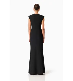 Elliatt Veda Embellished Gown in Black Size L/AU12 for rent on The Volte - image 4