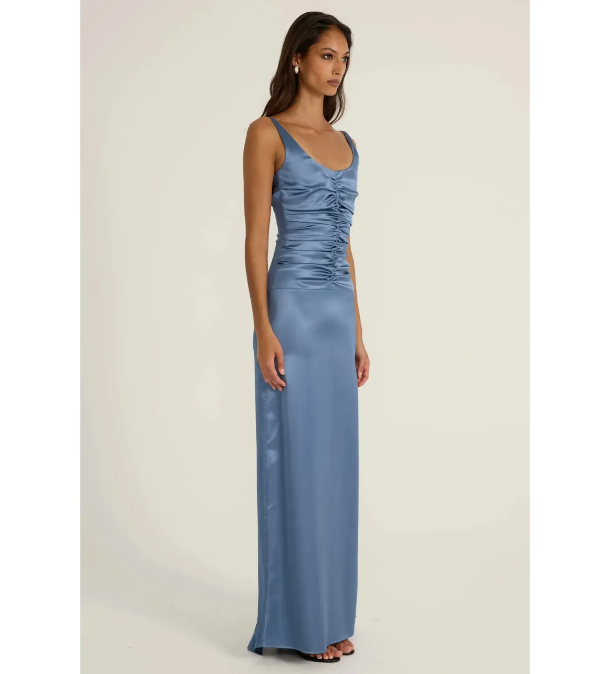 Ance Gria Atlein Gown in Vintage Blue Size XS/AU6 - Image 2