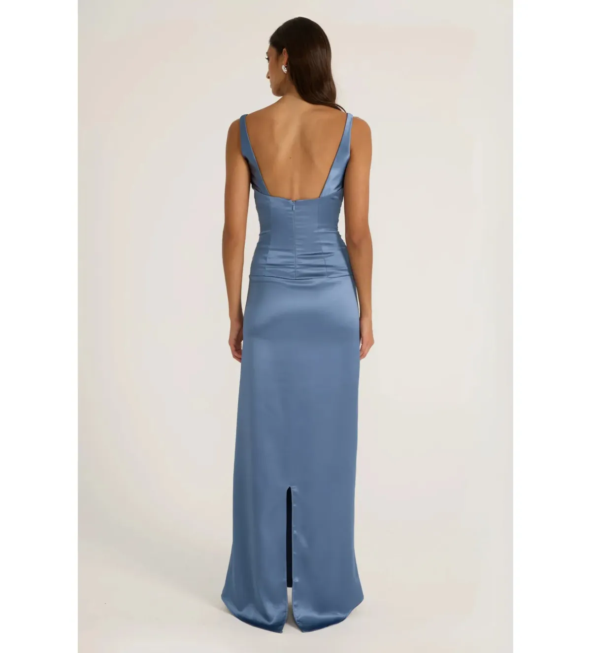 Ance Gria Atlein Gown in Vintage Blue Size XS/AU6 - Image 3