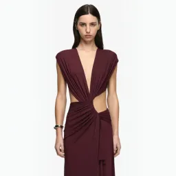 Bec & Bridge Odea Maxi Dress in Plum Size Small / 8 AU for rent on The Volte - image 2