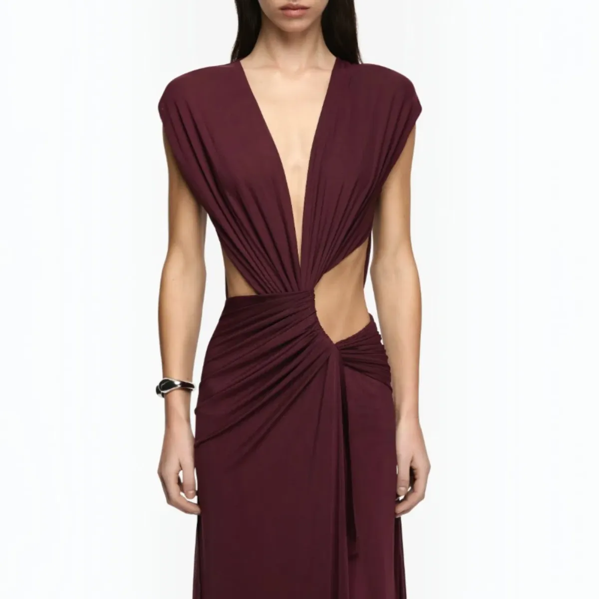 Bec & Bridge Odea Maxi Dress in Plum Size Small / 8 AU - Image 3