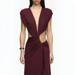 Bec & Bridge Odea Maxi Dress in Plum Size Small / 8 AU for rent on The Volte - image 3