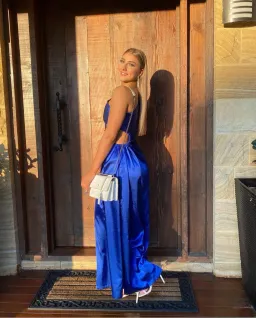 Sonya Moda Nour Cobalt Maxi dress for rent on The Volte - image 10