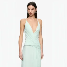 Bec & Bridge Vela Maxi Dress in Spearmint Size 8 for rent on The Volte - image 2