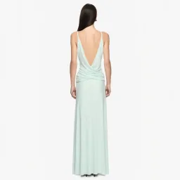 Bec & Bridge Vela Maxi Dress in Spearmint Size 8 for rent on The Volte - image 4