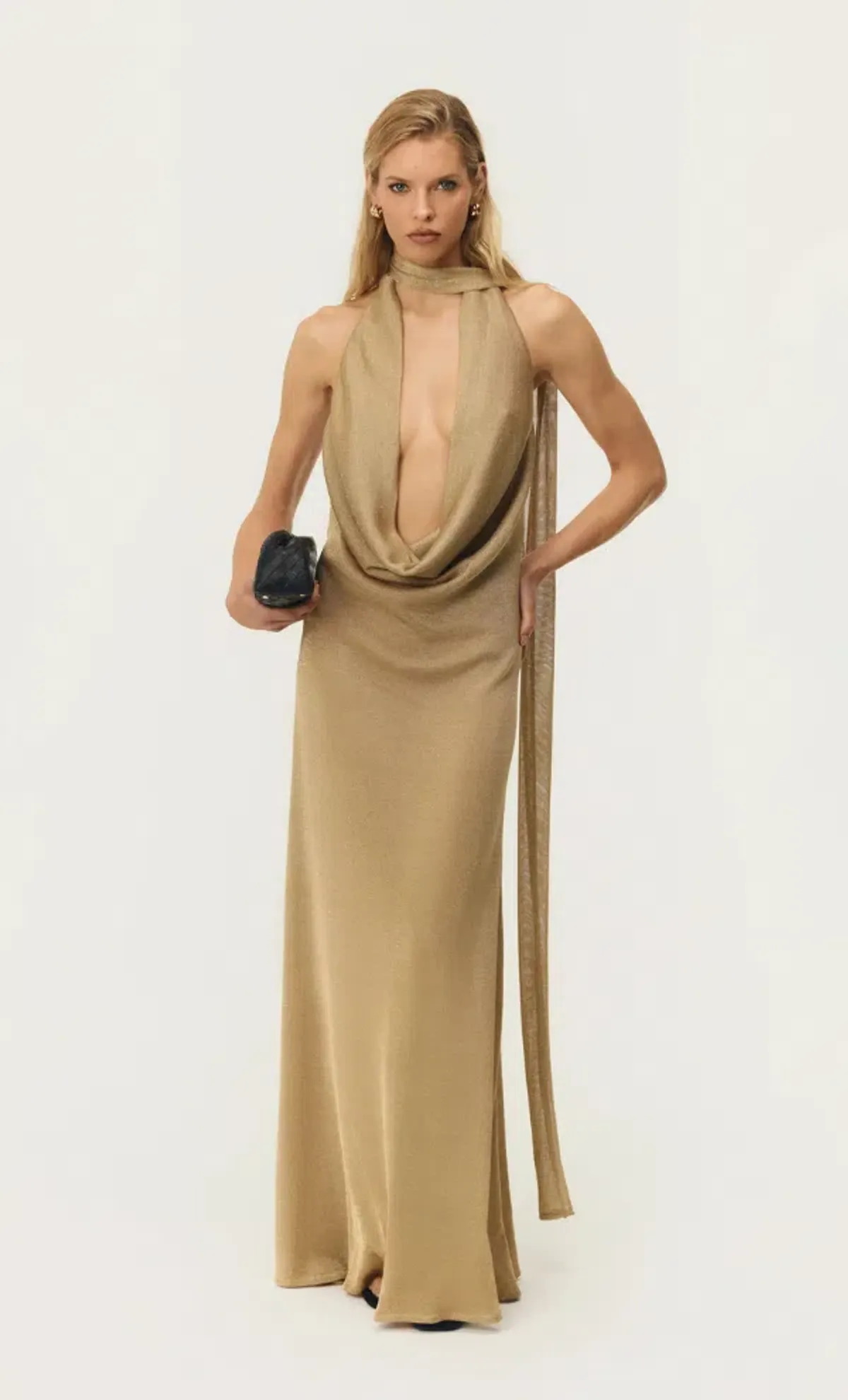 Arcina Ori KAIA DRESS GOLD SIZE S - Image 2