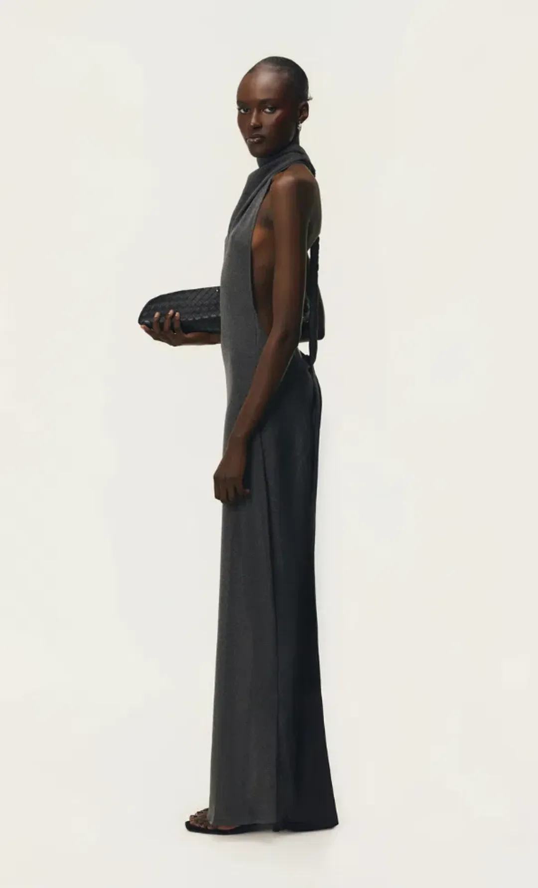 Arcina Ori ROMY DRESS CHROME SIZE S for rent on The Volte - main image