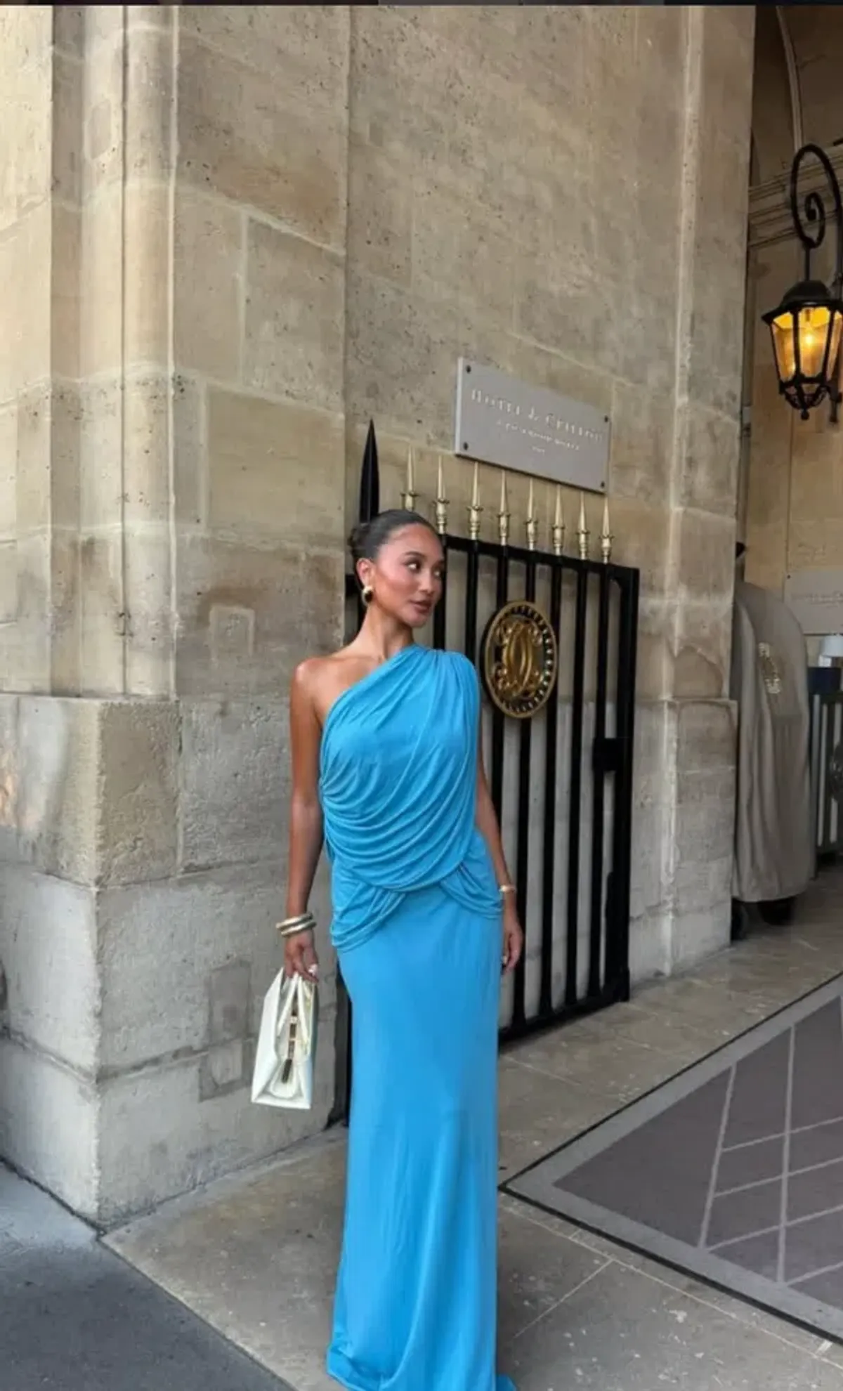 Arcina Ori CHIARA SET DUSTY BLUE SIZE S for rent on The Volte - main image