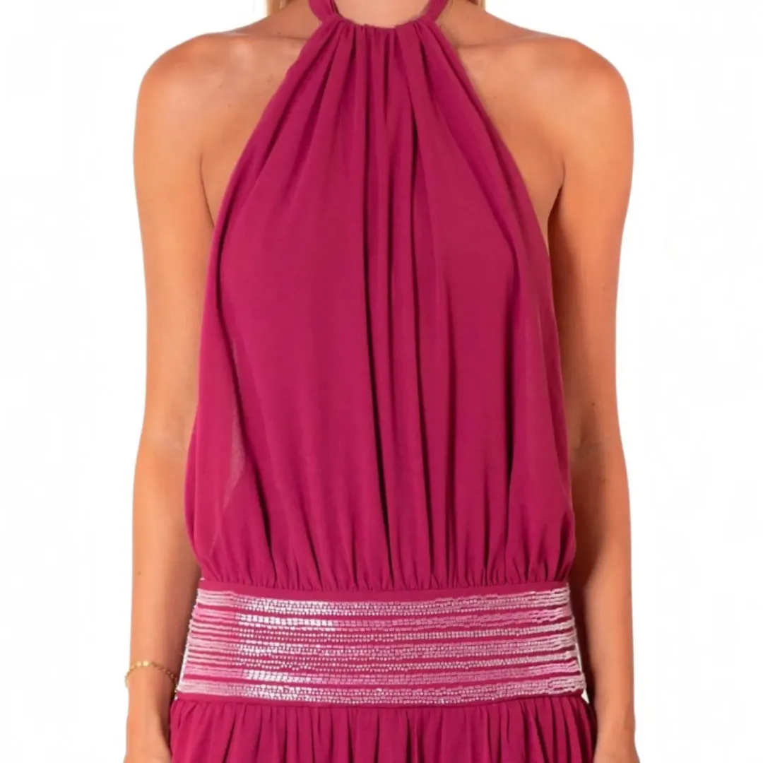 I Am Delilah Delphine Maxi In Ruby Size Small / 8 AU for rent on The Volte - main image