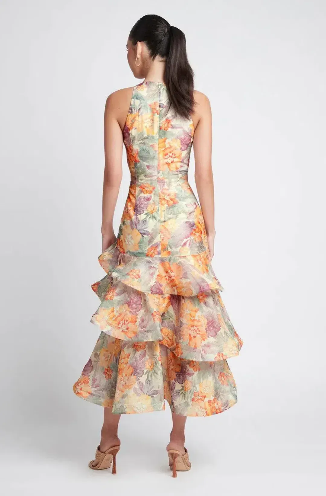 SHEIKE IMPERIAL FLORAL DRESS – SIZE 10 for rent on The Volte - main image