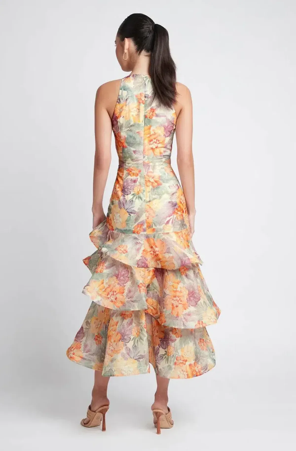 SHEIKE IMPERIAL FLORAL DRESS – SIZE 10 - Image 2