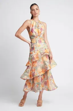 SHEIKE IMPERIAL FLORAL DRESS – SIZE 10 for rent on The Volte - image 1