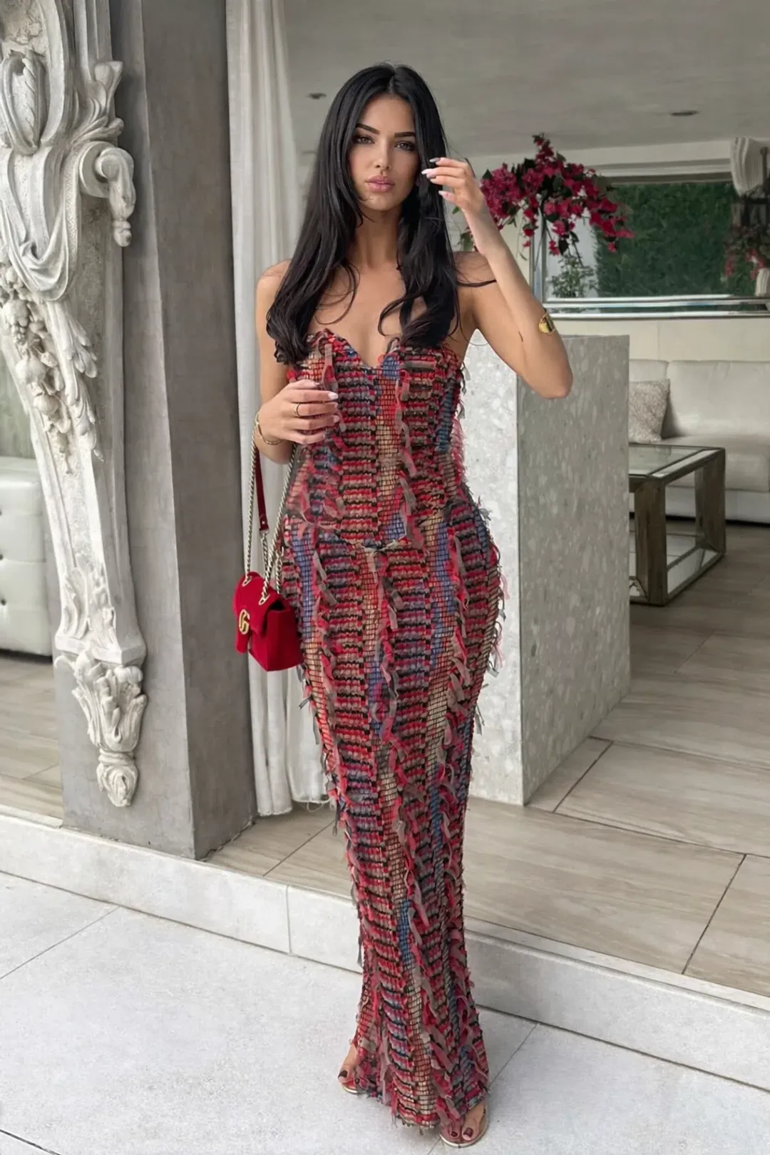 Jefre Sei Jasmine Gown Size L/AU12 for rent on The Volte - main image