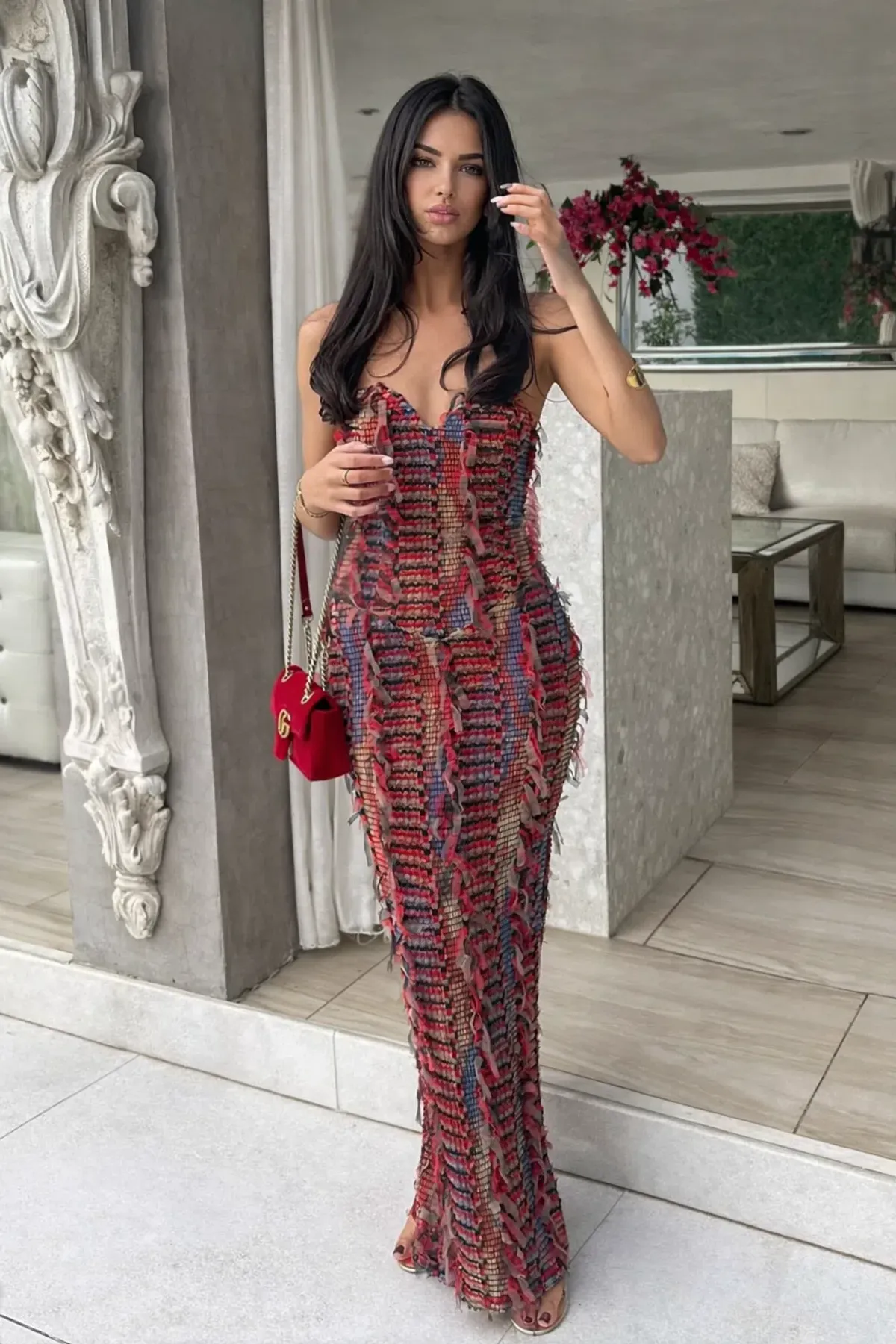Jefre Sei Jasmine Gown Size L/AU12 - Image 2