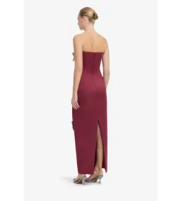 Leo Lin Rayna Embroidered Maxi Dress in Cosmos Print Size AU12 for rent on The Volte - image 4