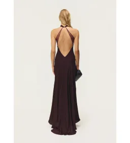 Arcina Ori Avaline Maxi Dress in Plum Size XS/AU6 for rent on The Volte - image 4