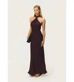 Arcina Ori Avaline Maxi Dress in Plum Size XS/AU6 for rent on The Volte - image 1