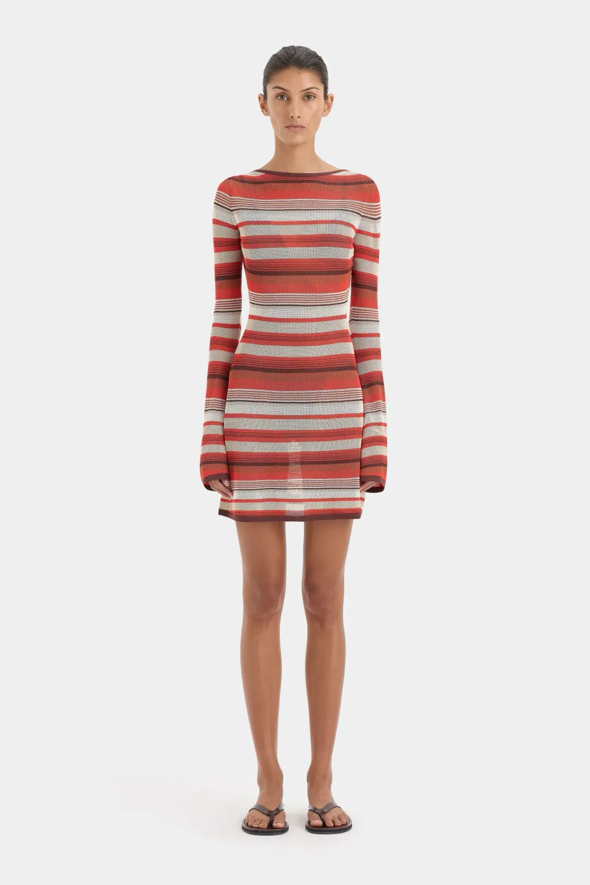 Sir The Label Coastline Mini Dress in Red Size 2 / AU 10 - Image 4