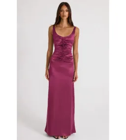 Ance Gria Atlein Gown in Plum Size XS/AU6 for rent on The Volte - image 1