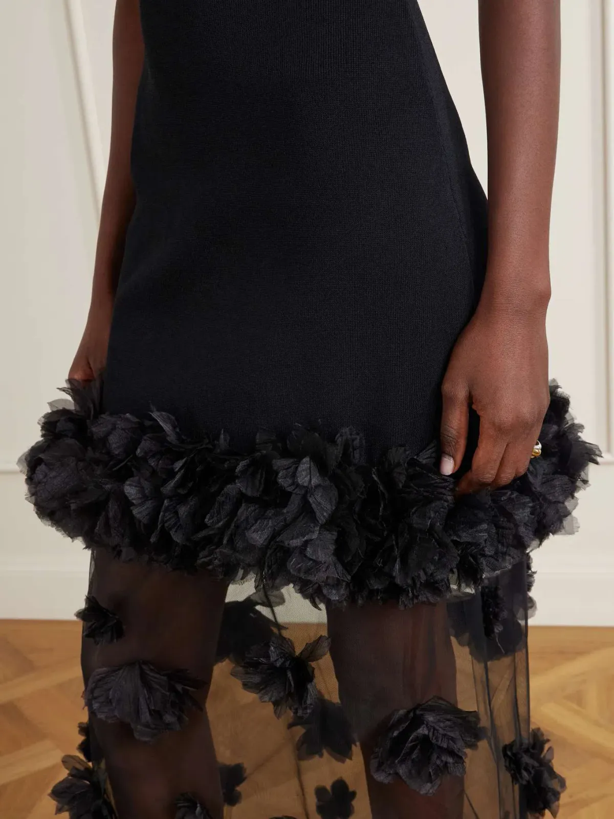 AJE Fleura Knit Midi Dress Size 8 / Size S - Image 3