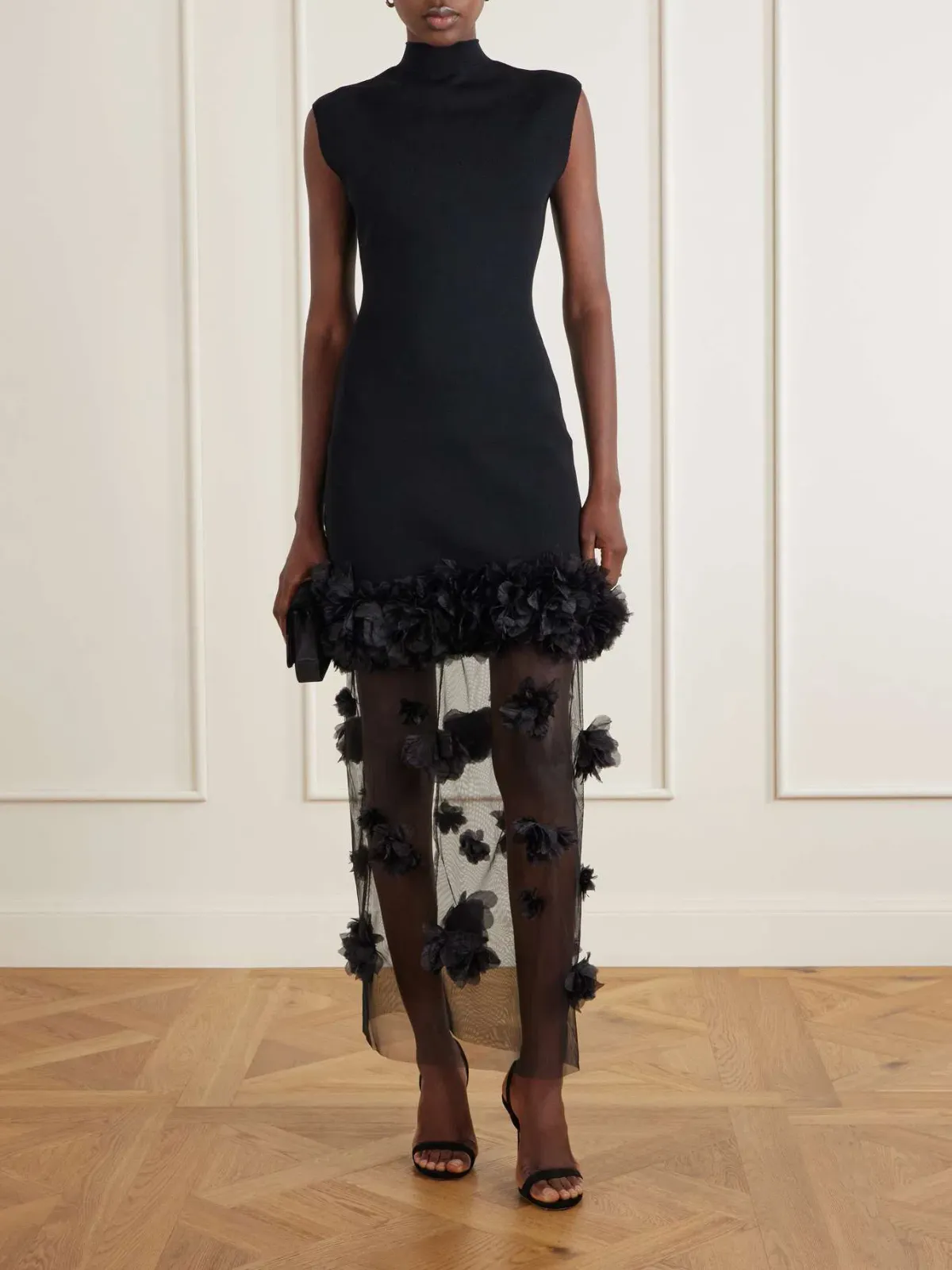 AJE Fleura Knit Midi Dress Size 8 / Size S - Image 1