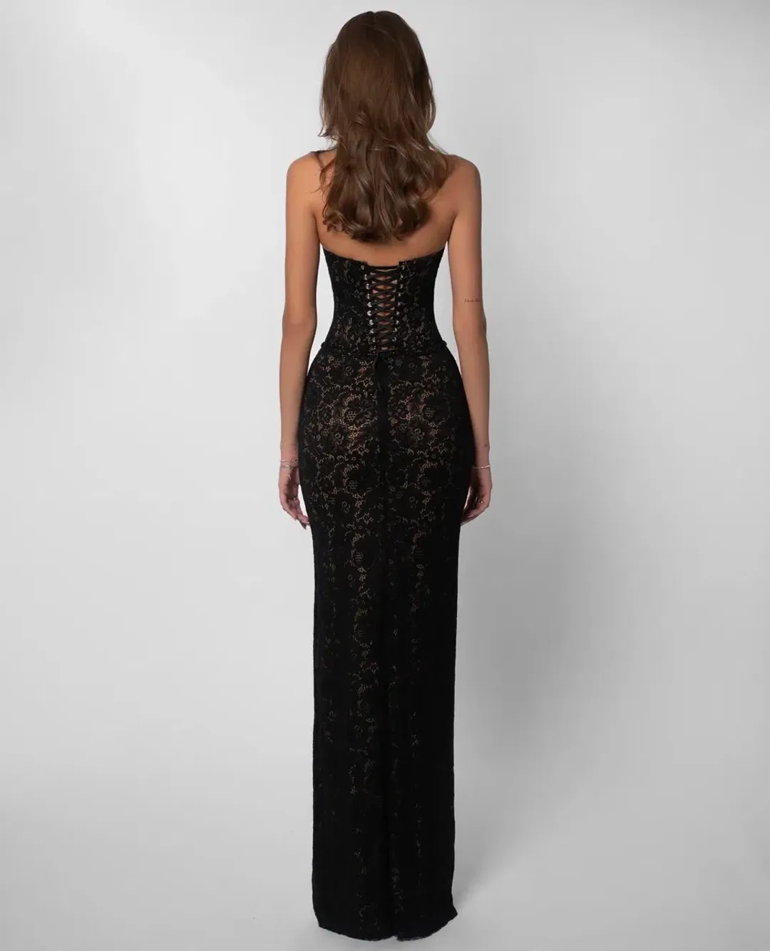 Fenity Monique Dress in Black Size S for rent on The Volte - main image