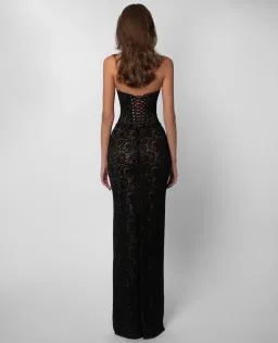 Fenity Monique Dress in Black Size S for rent on The Volte - image 4