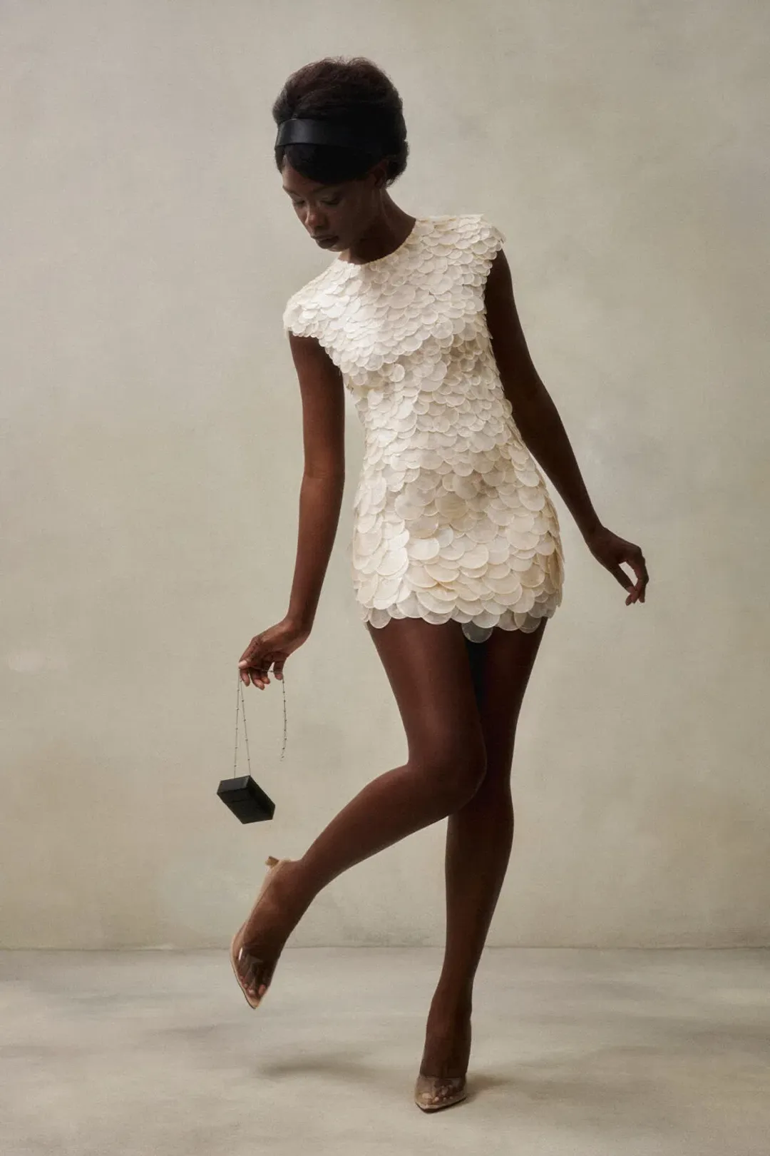 Datt Mini Shell Dress Size S for rent on The Volte - main image