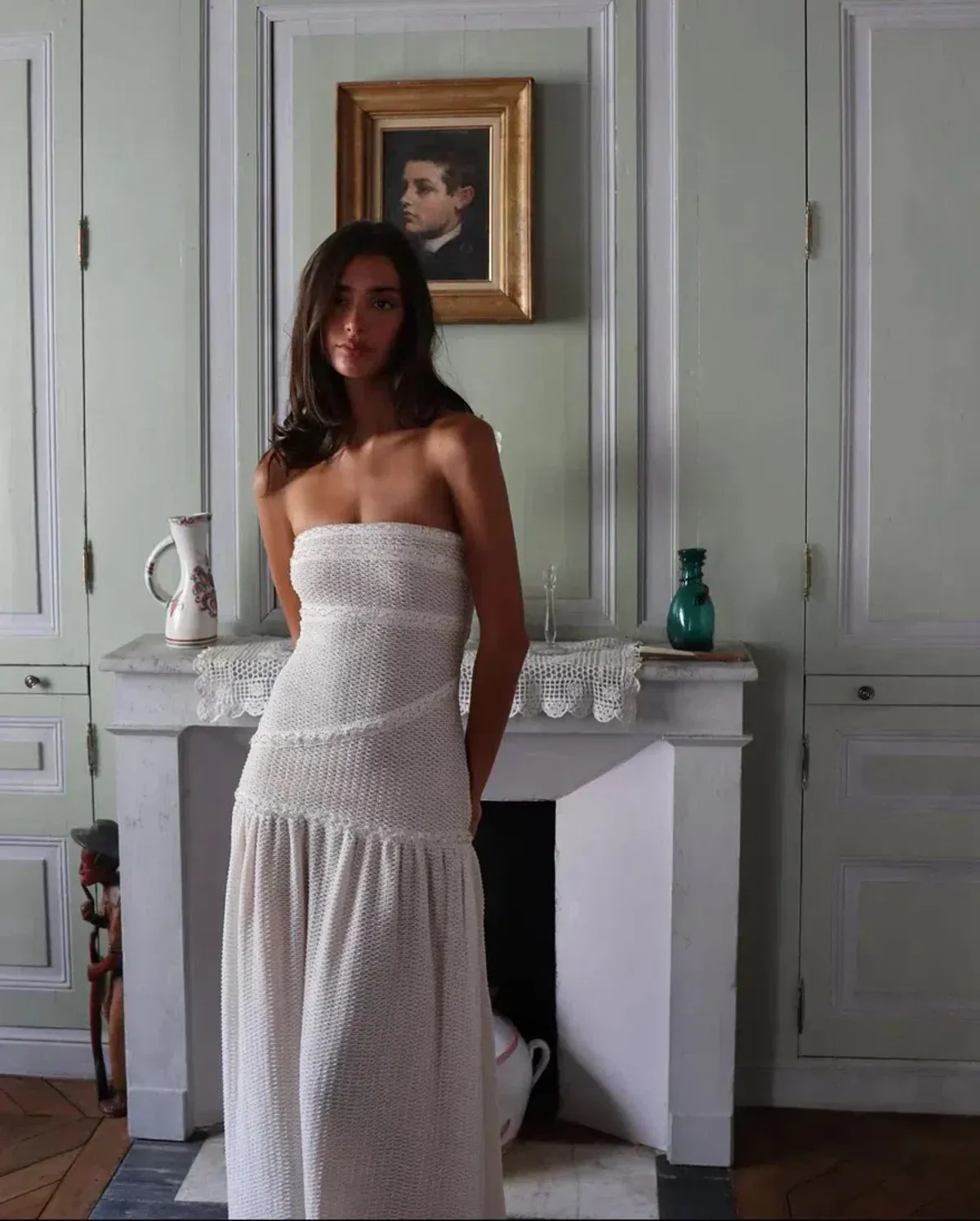 Fait Par Poutch Colette Dress White Size XXS / AU 4 - Image 3