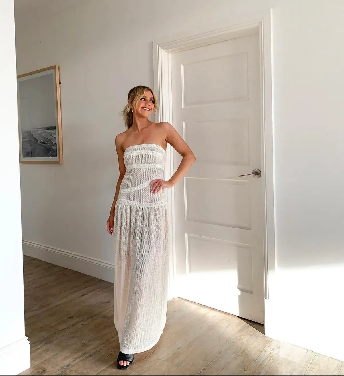 Fait Par Poutch Colette Dress White Size XXS / AU 4 - Image 14
