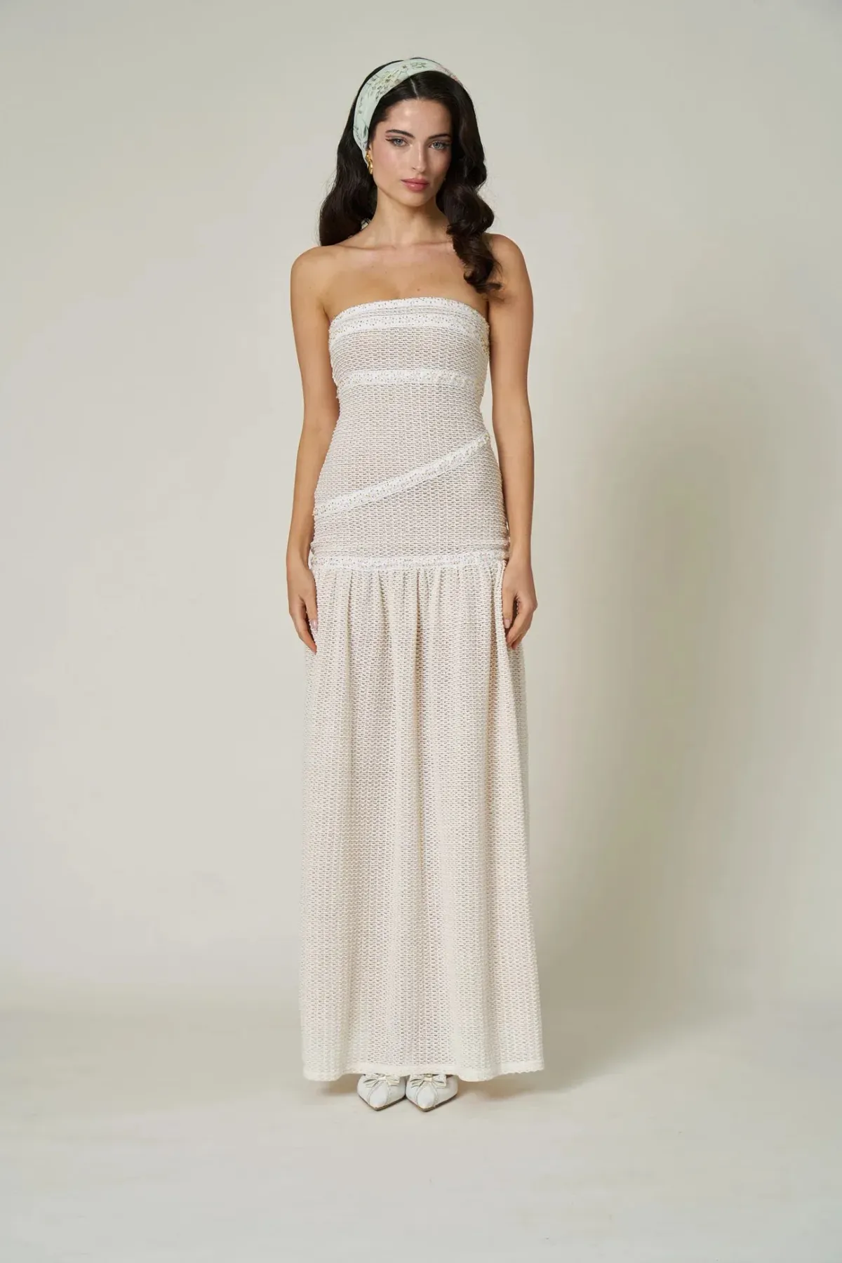 Fait Par Poutch Colette Dress White Size XXS / AU 4 - Image 4