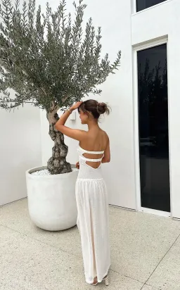 Fait Par Poutch Colette Dress White Size XXS / AU 4 for rent on The Volte - image 11