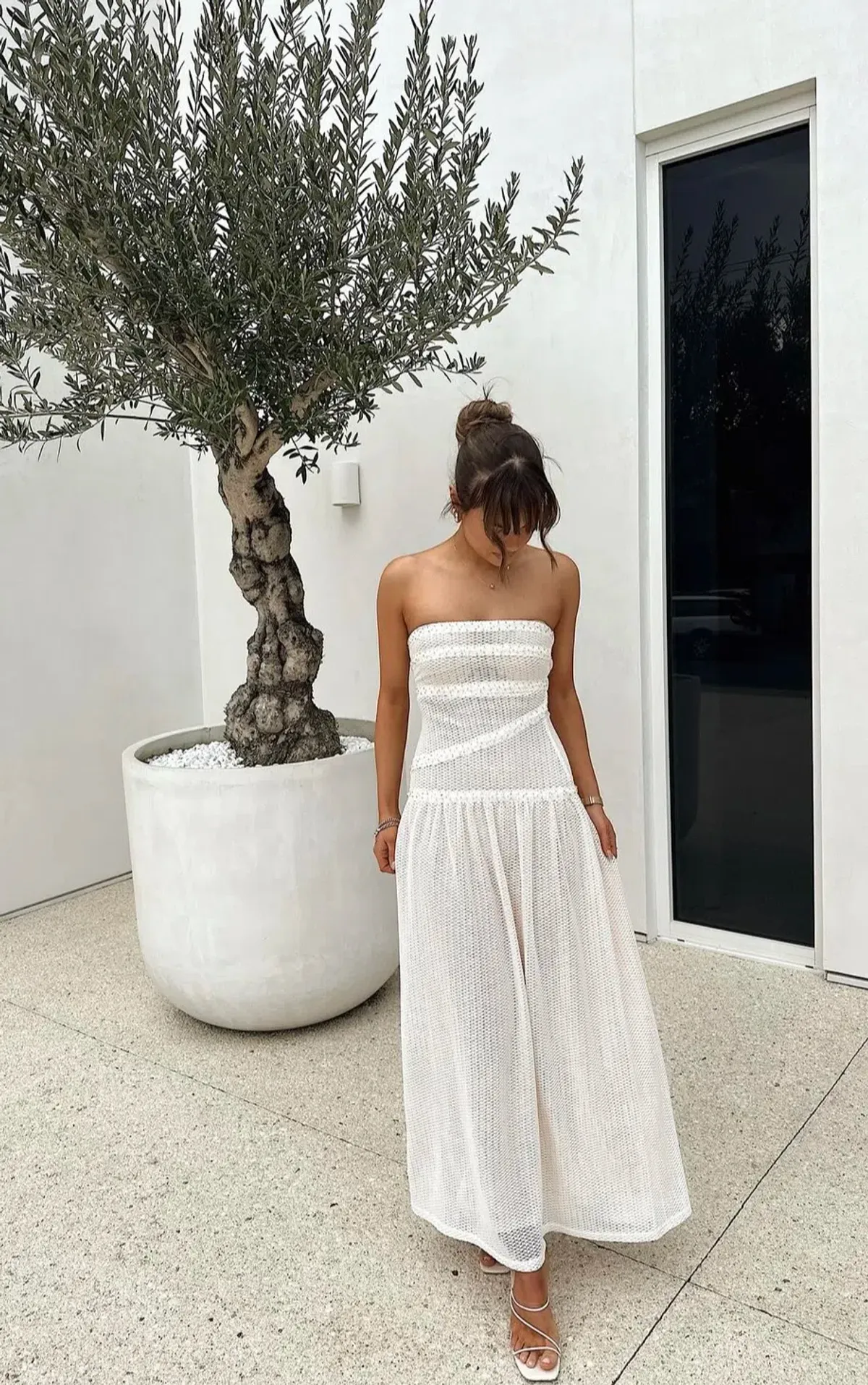 Fait Par Poutch Colette Dress White Size XXS / AU 4 - Image 12
