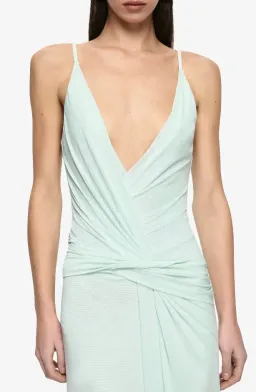 Vela Maxi Dress | Spearmint - Size 10 for rent on The Volte - image 2