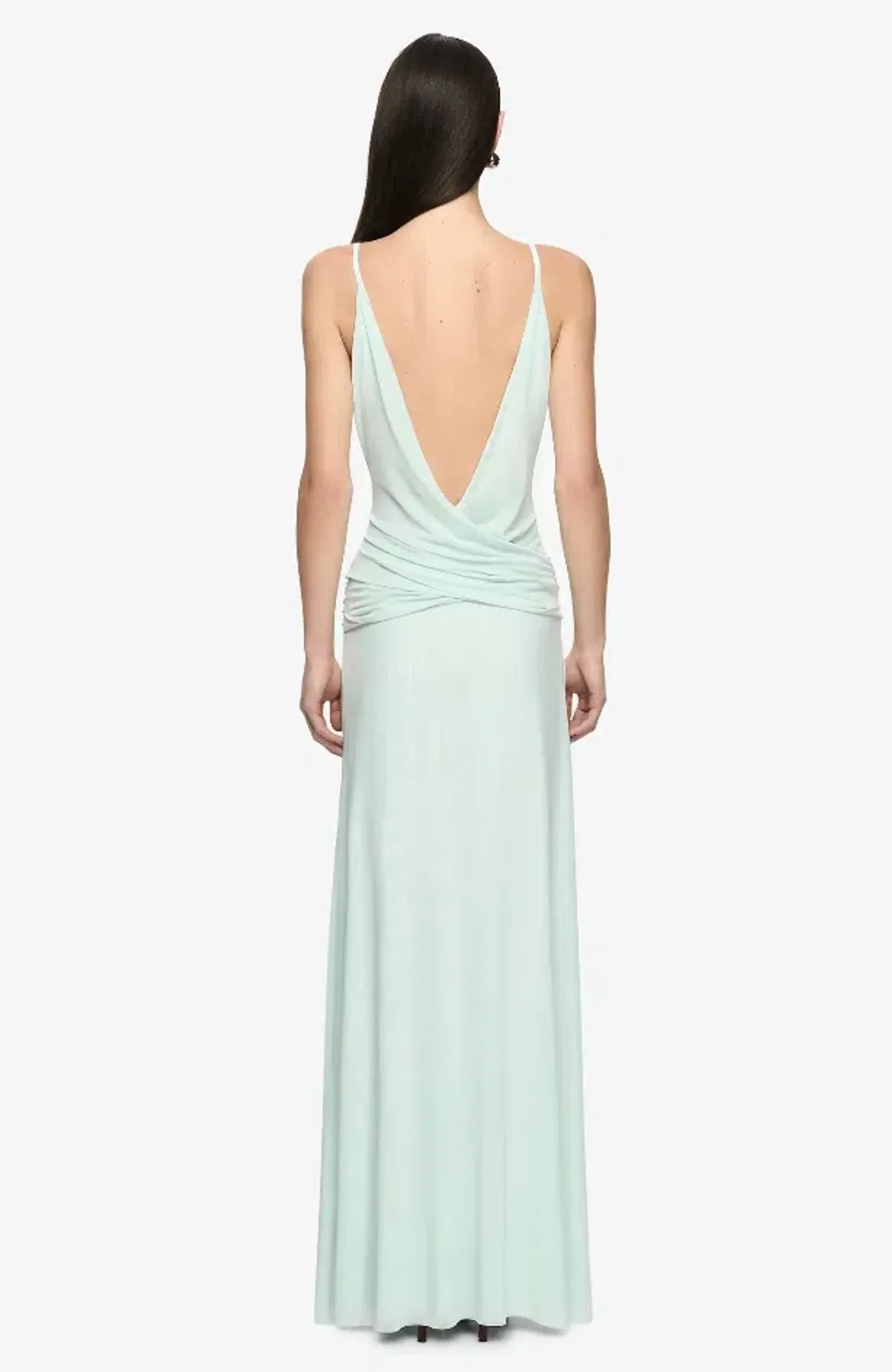Vela Maxi Dress | Spearmint - Size 10 - Image 3