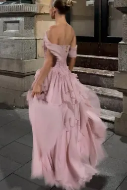 Aje Nisha Gown in Fawn Pink Size 10 for rent on The Volte - image 6