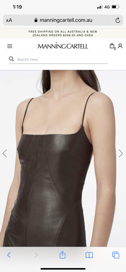Manning Cartell Alter Egos Backless Dress Brown Size 6 for rent on The Volte - image 5