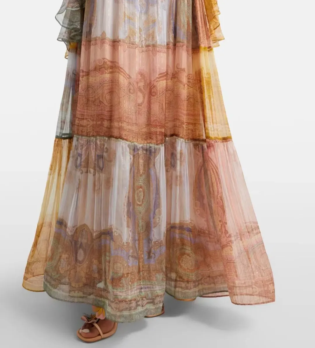 Zimmermann Como Paisley Maxi Dress Size 0 / 8AU Sundance for rent on The Volte - main image